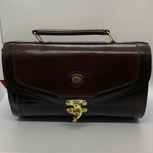 MC leather handbag